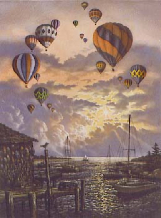 Blow Ye Winds by Kathleen Cantin
