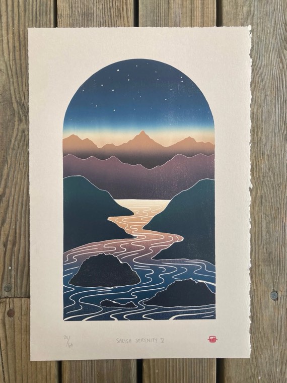 Salish Serenity by Sarah Finger