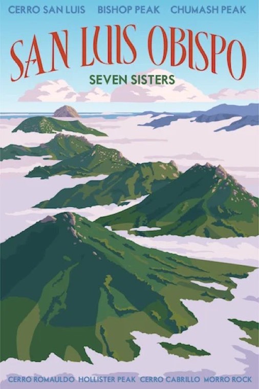 San Luis Obispo Seven Sisters by Steve Thomas