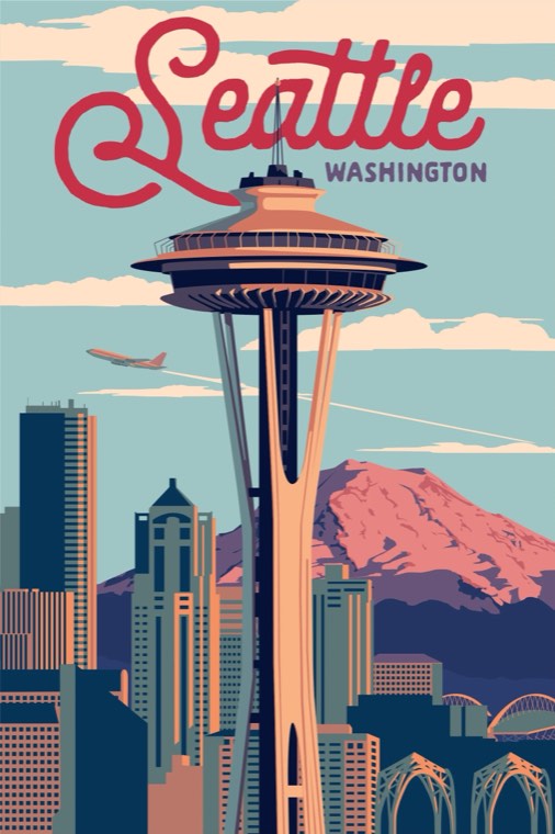 Seattle Washington by Steve Thomas
